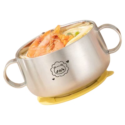 316L不锈钢儿童碗宝宝吃饭