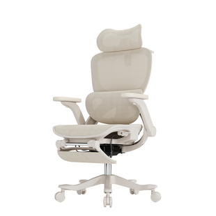 Everseat Luna 人体工学椅女生椅可锁追腰灵动脚托学习椅办公椅