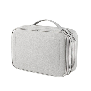 大容量数码配件收纳包 多功能防水充电数据线耳机U盘优盾笔记本充电器整理袋盒