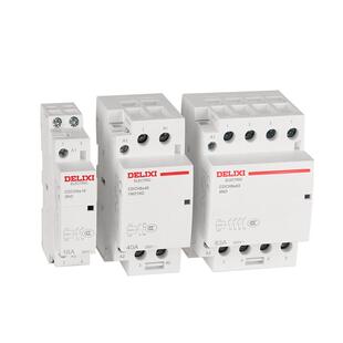 德力西20/25A家用电气CDCH8S2常开2常闭220v导轨式接触器240V