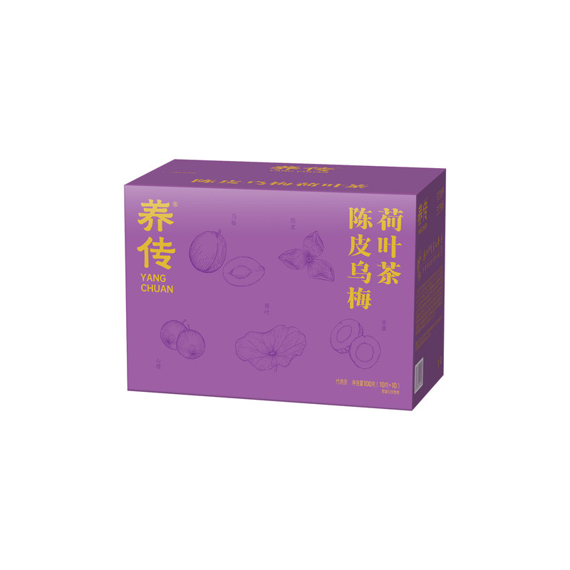 养传新品乌梅荷叶茶胖友推荐