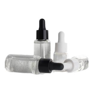 HOPECK原液玻尿酸美容PETG光面哑光胶头玻璃滴管18牙分装精油瓶