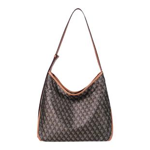 【董洁同款】迪桑娜女包幸运锦囊hobo包单肩包老花斜挎包腋下包小