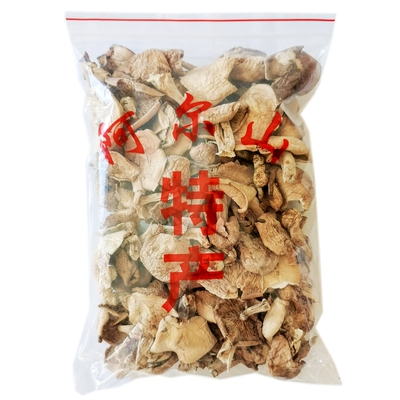 紫花脸蘑菇阿尔山特产野生白花脸
