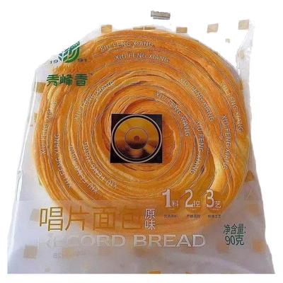 秀峰香唱片面包90g早餐代餐零食