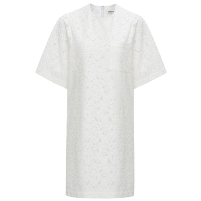 IIIVIVINIKO2025夏季新款复古轻盈花朵蕾丝连衣裙女R520602384C