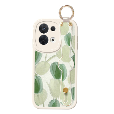 适用oppo reno9手机壳12新款Reno10郁金香7背带6斜挎3v挂绳8一加ACE2V女pro保护套1十11真我GT2大师探索版13