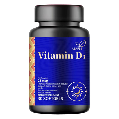Leafe维生素D31000IU促进钙吸收