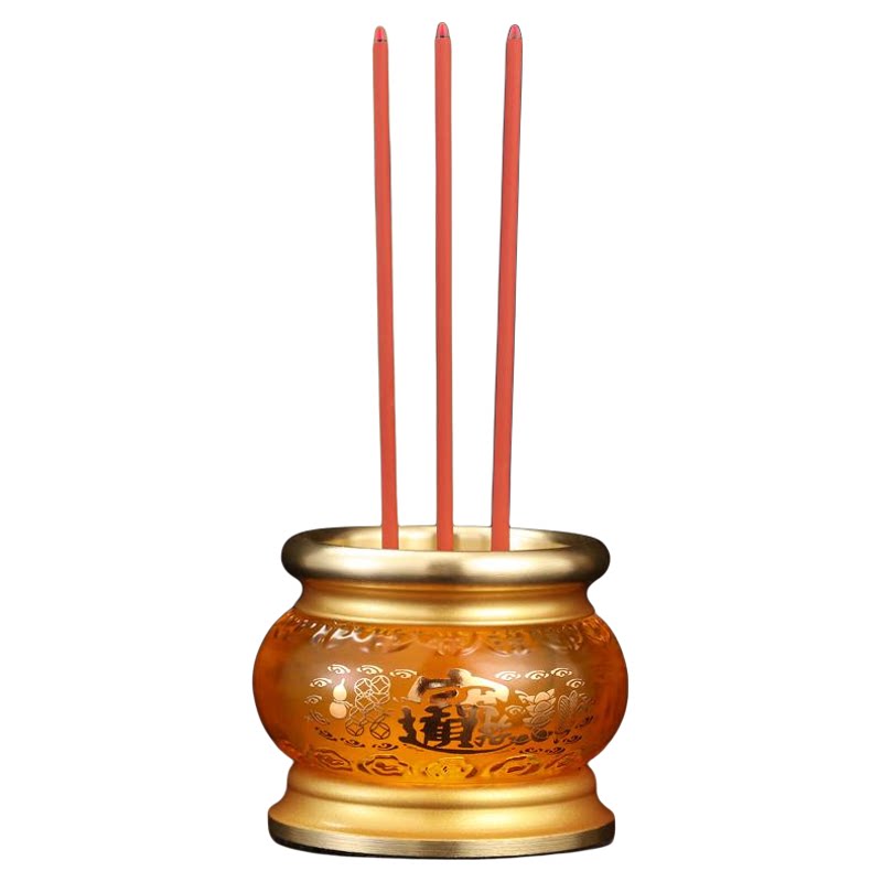 电子香炉供奉led琉璃熏香炉