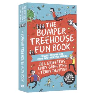 The Bumper Treehouse Fun Book 4 树屋活动书解题游戏 奇幻冒险 儿童益智活动 英语读物 Andy Griffiths 英文原版进口图书