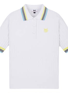 WAAC小恶魔官方春夏女士高尔夫服装短袖POLO毛衣
