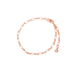 Fable素链玫瑰金手链女款轻奢小众diy材料配件简约百搭送女友礼物