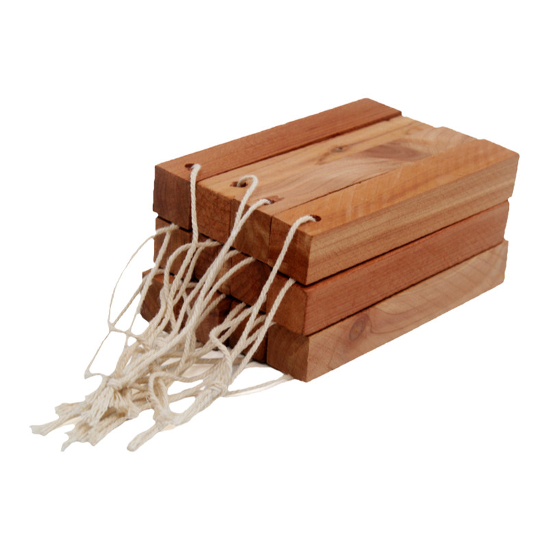 雪松木樟脑丸进口香樟木衣柜防霉防虫衣物防潮挂木条家用防蛀去味