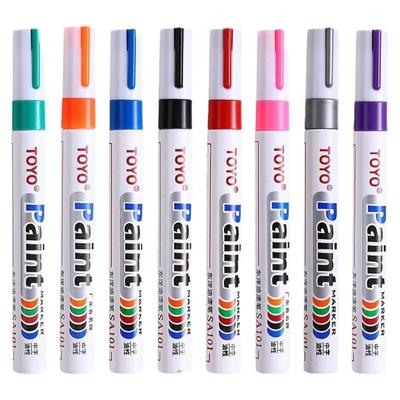 东洋油漆笔工业防水记号笔不掉色