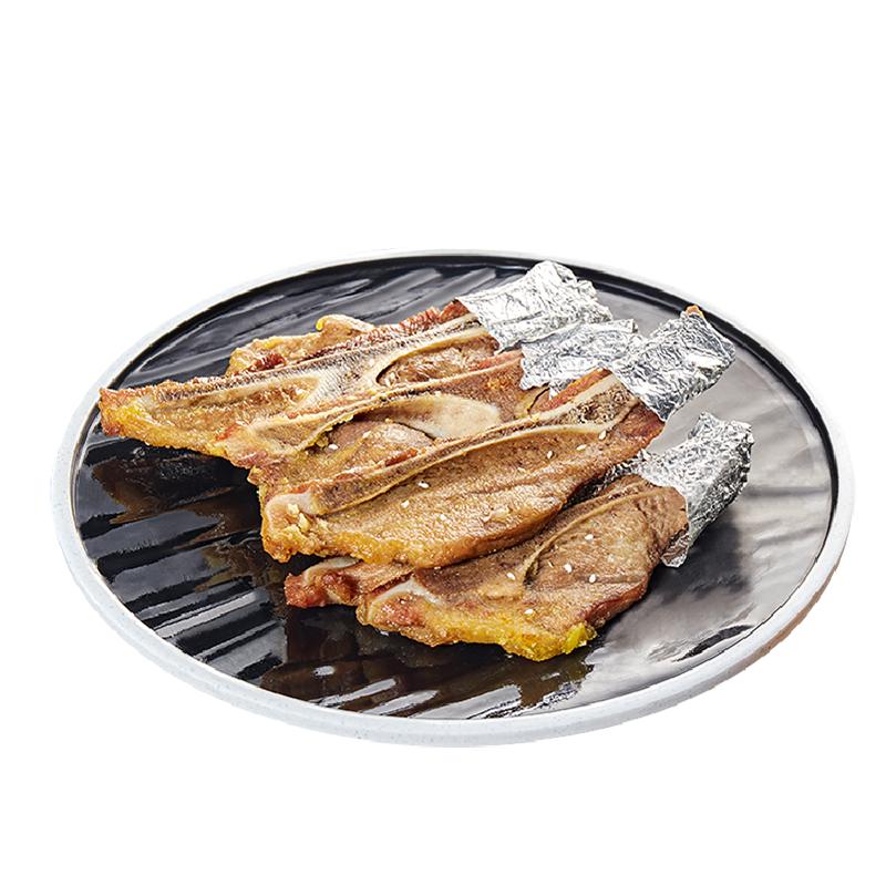 亚明家有星厨扇子骨半成品冷冻腌制猪扇骨268g4盒手抓猪排猪扇骨