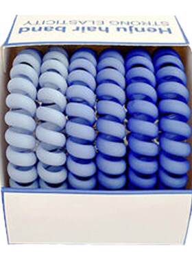 邦伯冠6根渐变色盒装电话线发圈