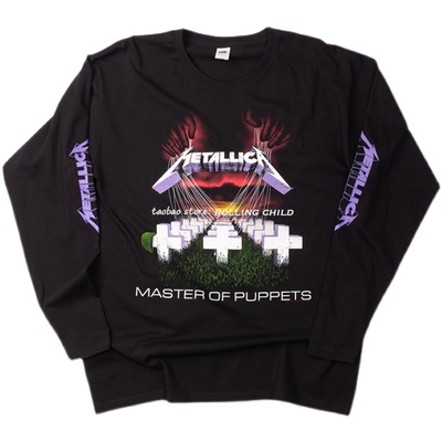 正版Metallica摇滚长袖T恤现行版