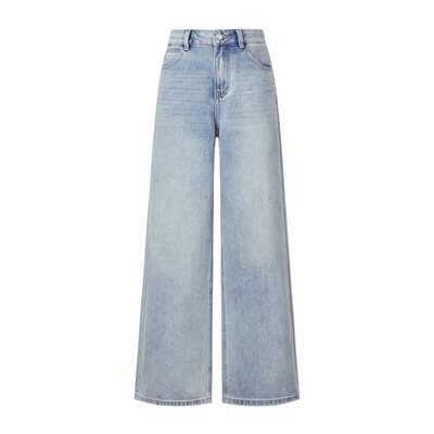 POLOWALK潮流阔腿牛仔裤