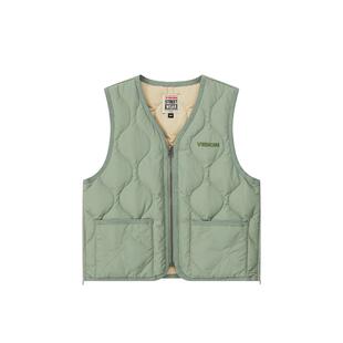 VISION KIDS Teflon科技三防美式复古耐水洗羽绒马甲冬季男女童装