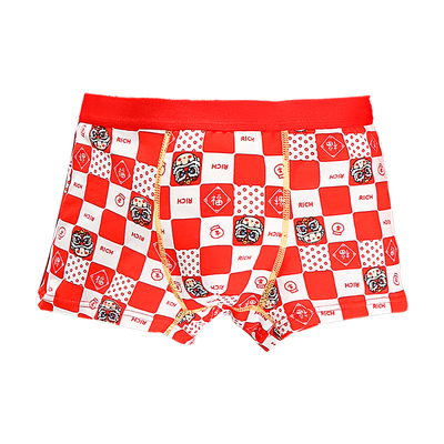 萌慕趣纯棉不掉色抗菌内裤