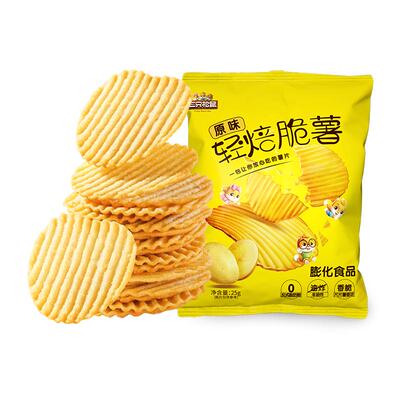 三只松鼠_轻焙脆薯25g
