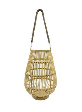 古风户外仿竹编太阳能灯笼花园阳台庭院吊灯中式藤编挂灯别墅装饰