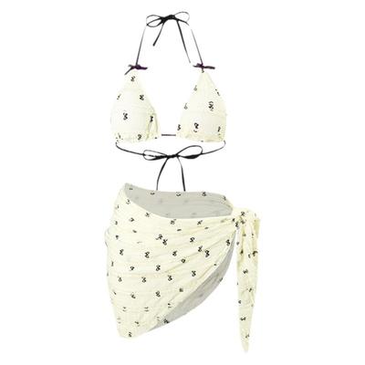 比基尼小胸聚拢温泉泳衣