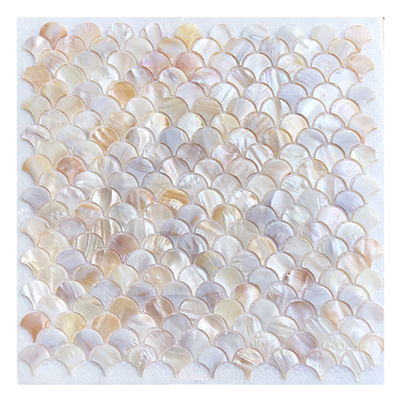【工厂直发】鱼鳞贝壳马赛克瓷砖