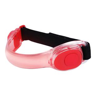 跑步手臂灯带反光充电运动手环骑行束裤带LED信号警示灯夜跑装备