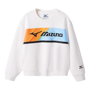 Mizuno美津浓女童春秋款上衣T恤中大儿童卫衣春装运动潮t2026
