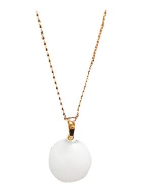 白玉玻璃珠精油扩香吊坠包邮