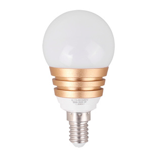 e14小螺口LED灯泡暖光三档调光节能灯吊灯台灯壁灯光源睡眠小夜灯