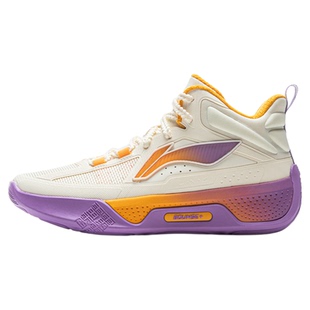 李宁男大童天影1 V2反光减震回弹舒适耐磨休闲运动篮球鞋YKBU098