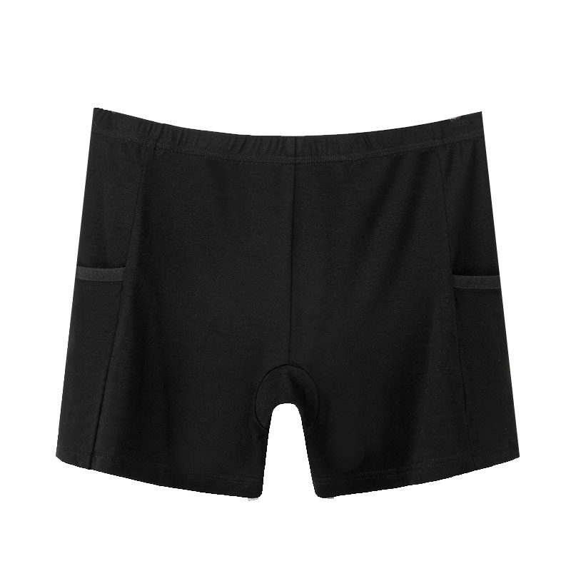 夏季防走光竹纤维加大码安全裤