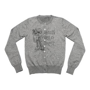 eihey诶嘿秋季亚文化漫画毛衣学院风开衫打底外穿针织开衫外套女