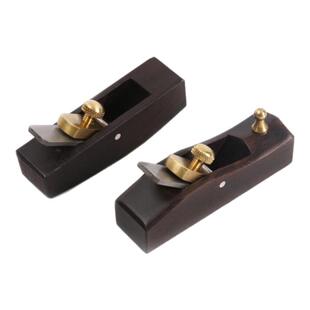 利得皮革削皮刨刀DIY手工工具弧形底削薄器黑檀木裁皮刨刀铲皮刀