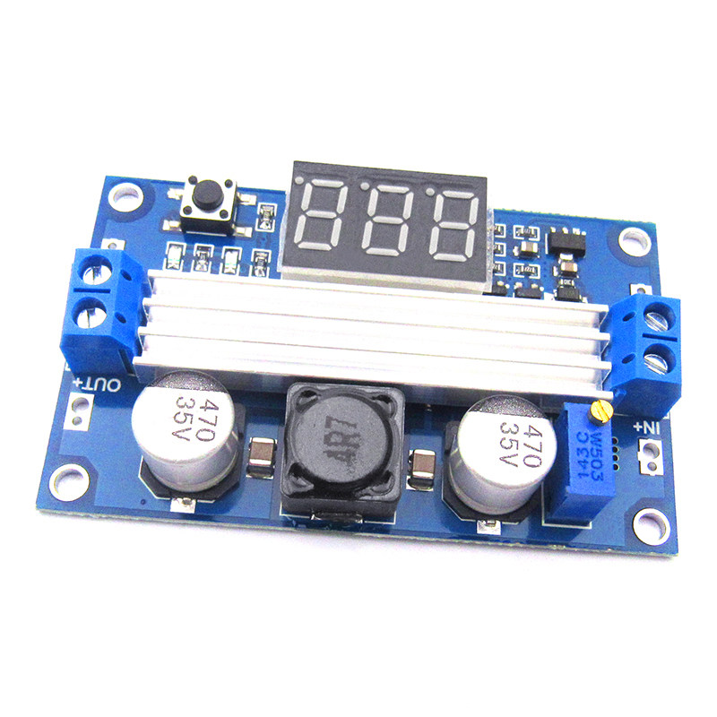 DC-DC可调升压电源模块板3.0~35V