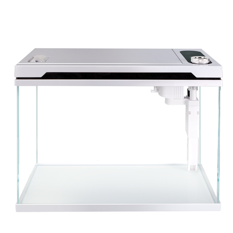 免安装智能鱼缸自动喂食恒温小型客厅家用玻璃桌面生态造景水族箱