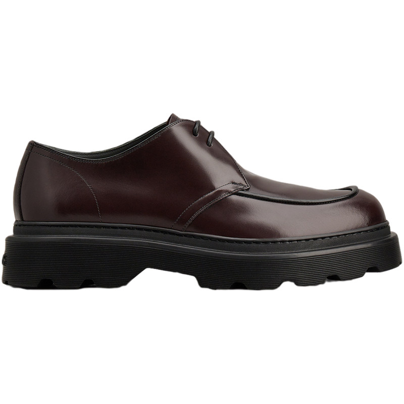 TOD'S官方正品男士皮革系带鞋厚底鞋增高鞋单鞋商务休闲皮鞋