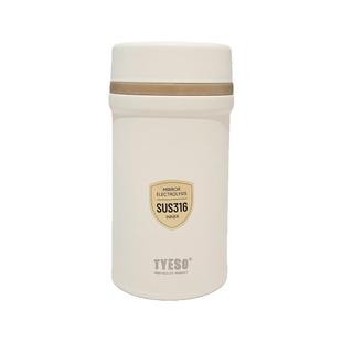 TYESO保温饭盒银耳羹焖烧杯316不锈钢大容量高颜值保温杯学生水杯