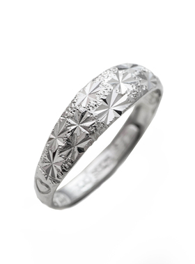 福字女925纯银中国风戒指指环