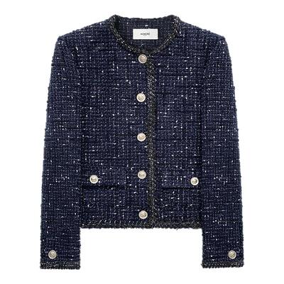 宽松休闲气质通勤小香外套