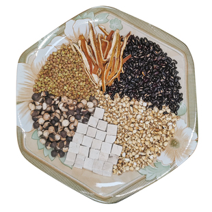 新货炒熟的薏米芡实赤小豆茯苓苦芥子陈皮除湿茶包泡茶纯正祛湿茶