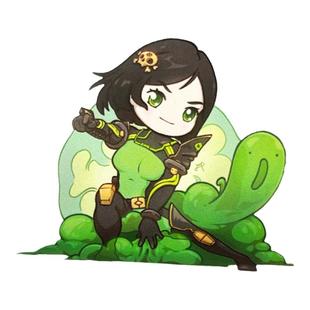 卡头包装贴纸包定制异形卡通表情包贴纸周边粘粘贴不干胶来图定做