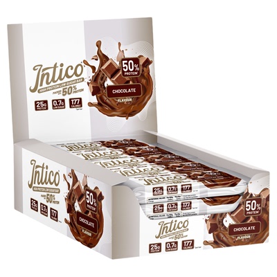 intico乳清蛋白棒代餐营养饱腹抗饿高蛋白健身0添加蔗糖便携早餐