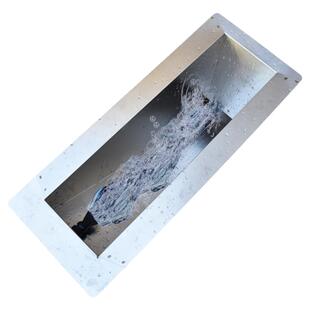 农村旱厕改造加宽不锈钢蹲便器后排水蹲坑厕所防臭大便器茅坑防溅