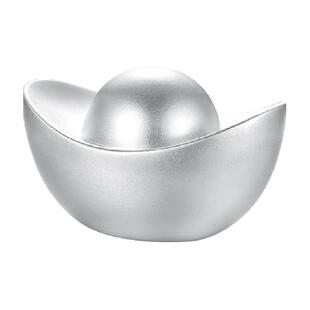 中国白银银元宝999纯银实心银条白银银币银锭银子足银收藏投资