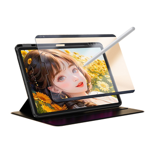 2025新款适用ipad类纸膜air6磁吸式pro11可拆卸第10代绘画13英寸适用苹果6平板手写mini7磨砂手写8纸质5贴膜4