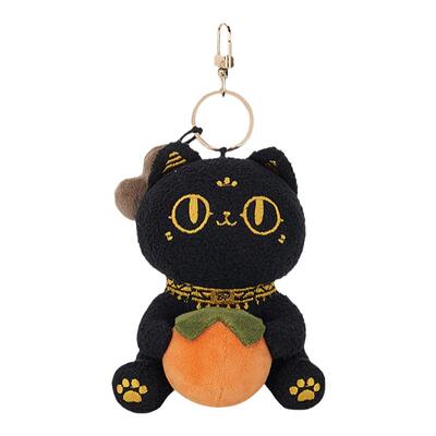 大英博物馆安德森猫和她的朋友们系列柿柿如意毛绒钥匙扣挂件