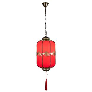 新中式户外防水吊灯仿古室外庭院凉亭过道长廊架别墅屋檐宫廷灯笼